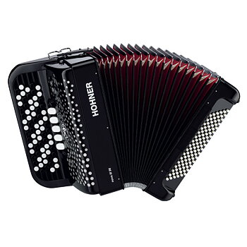 HOHNER Nova III 96 Svart, B-stepped