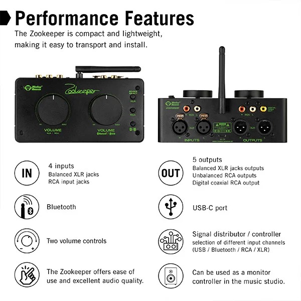 Monkey Banana Zookeeper, Signal Management Speaker Controller - 3