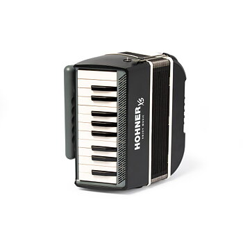 HOHNER XS Vuxen Mörkgrå/Vit med Gigbag