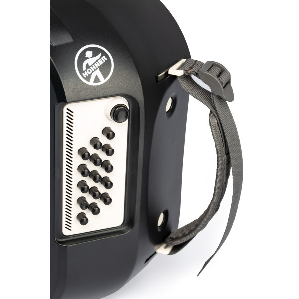 HOHNER XS Vuxen Mörkgrå/Vit med Gigbag - 7