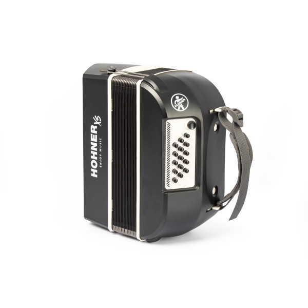HOHNER XS B-System, Vixen Mörkgrå/Vit med Gigbag - 10