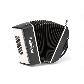 HOHNER XS B-System, Vixen Mörkgrå/Vit med Gigbag