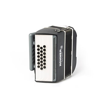 HOHNER XS C-System, Vuxen Mörkgrå/vit med Gigbag