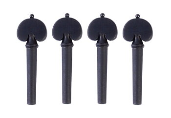 Arvada Ebenholts&nbsp;violinstämskruvar, 4-pack