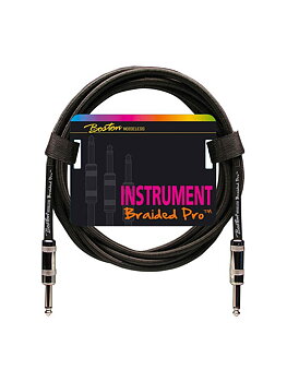Boston Braided Pro Instrument Cable Black 6m