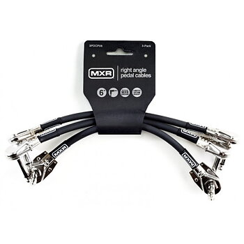 MXR 3PDCP06 Patch cord 6 inch, 3-pack