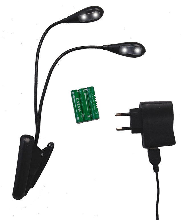 Record LC-22 Dubbel LED-lampa