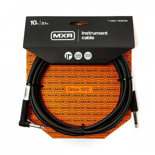 MXR DCIS10R Standard Series Angled Instrument Cable 3 m - 4