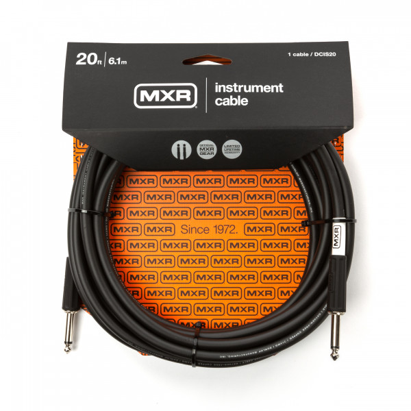 MXR DCIS20 Standard Series Instrument cable 6 m