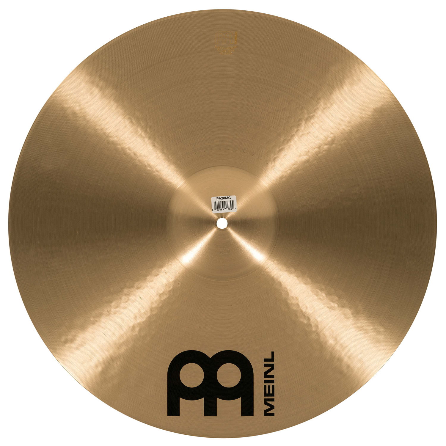 Meinl 20" Pure Alloy Medium Crash PA20MC - 9