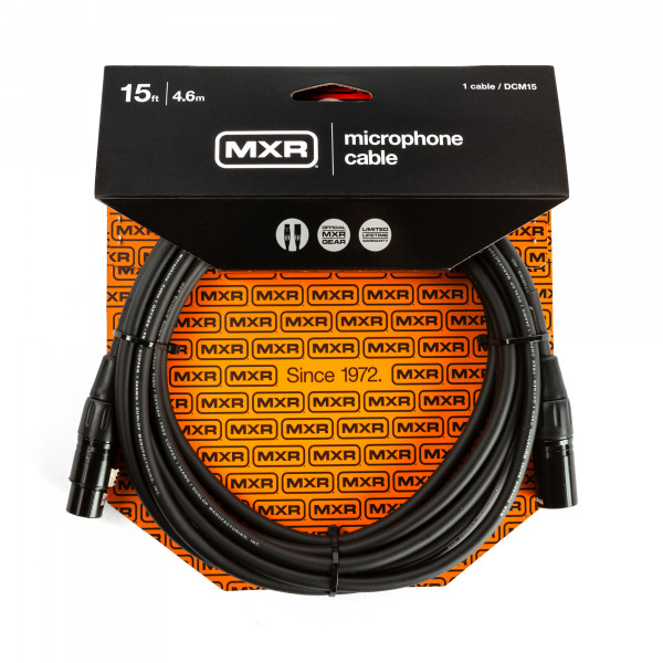 MXR DCM15 Microphone Cable 15ft - 2