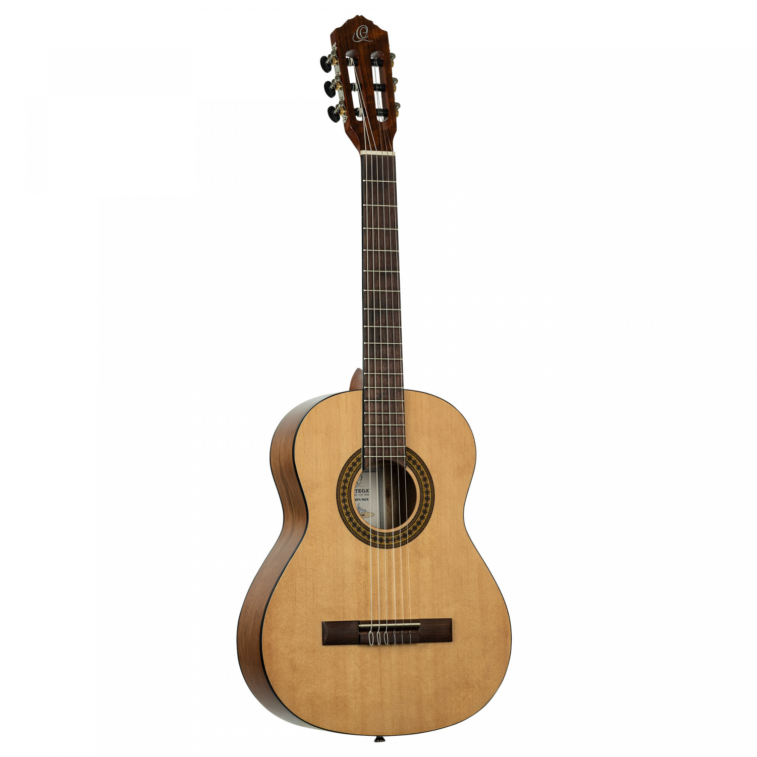 Ortega RPPC34 Klassisk gitarr 3/4, Pickers Pack - 6