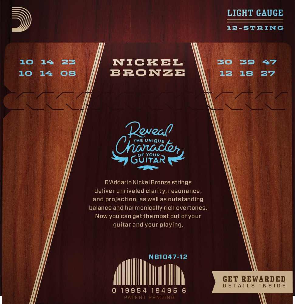 D'Addario NB1047-12 - 5