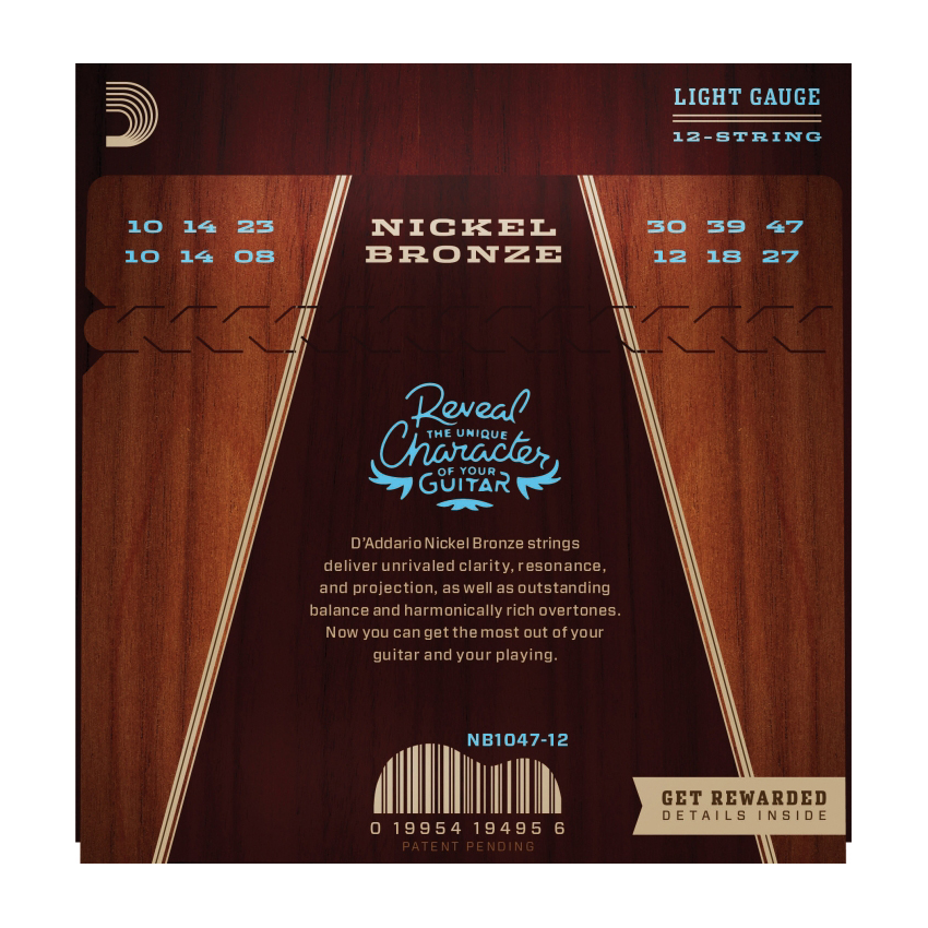 D'Addario NB1047-12 - 2