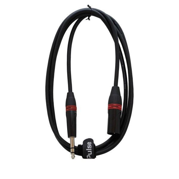 Pulse Balanced Signal Cable 2 m 1/4Stereo Jack-XLRM
