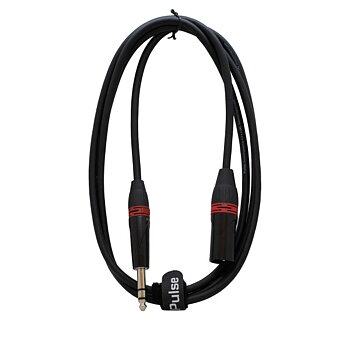 Pulse Balanced Signal Cable 2 m 1/4Stereo Jack-XLRM