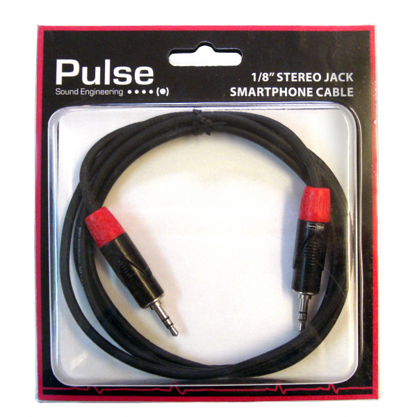 Pulse Cable 1,5 m 1/8 Stereo Jack-1/8 Stereo Jack
