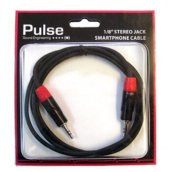 Pulse Cable 1,5 m 1/8 Stereo Jack-1/8 Stereo Jack