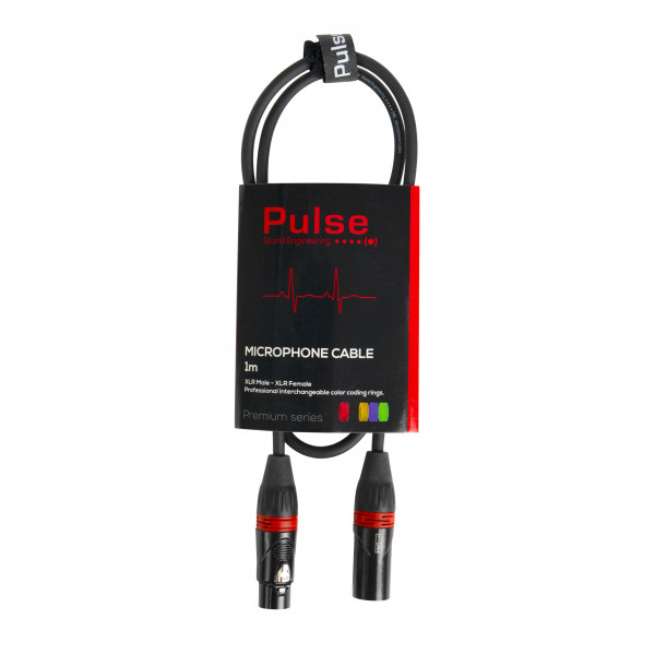 Pulse Microphone Cable 1 m XLR/XLR - 4