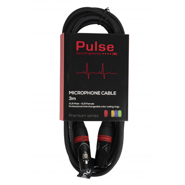 Pulse Microphone Cable 3 m XLR/XLR - 4