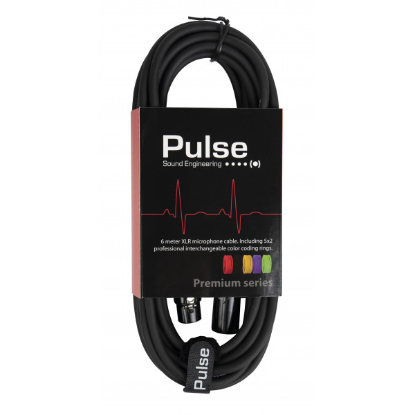 Pulse Microphone Cable 6 m XLR/XLR - 5