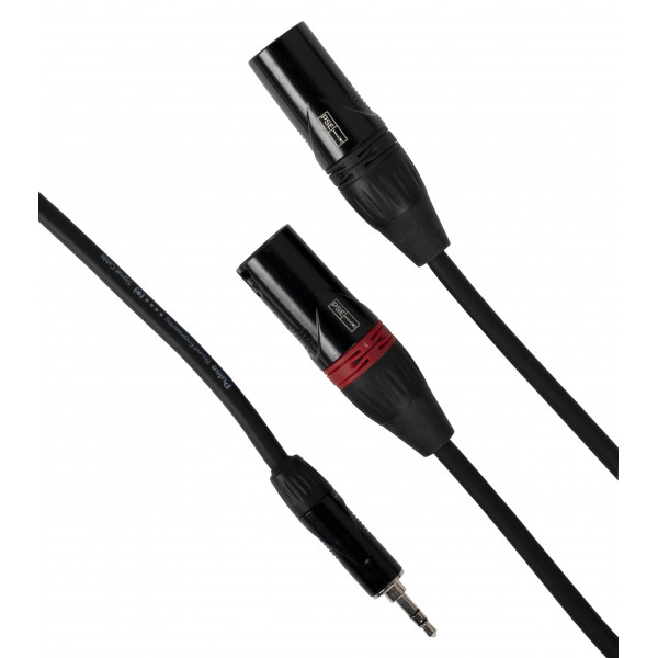 Pulse Signal Cable 3 m 3.5 stereo-2x XLR male - 2