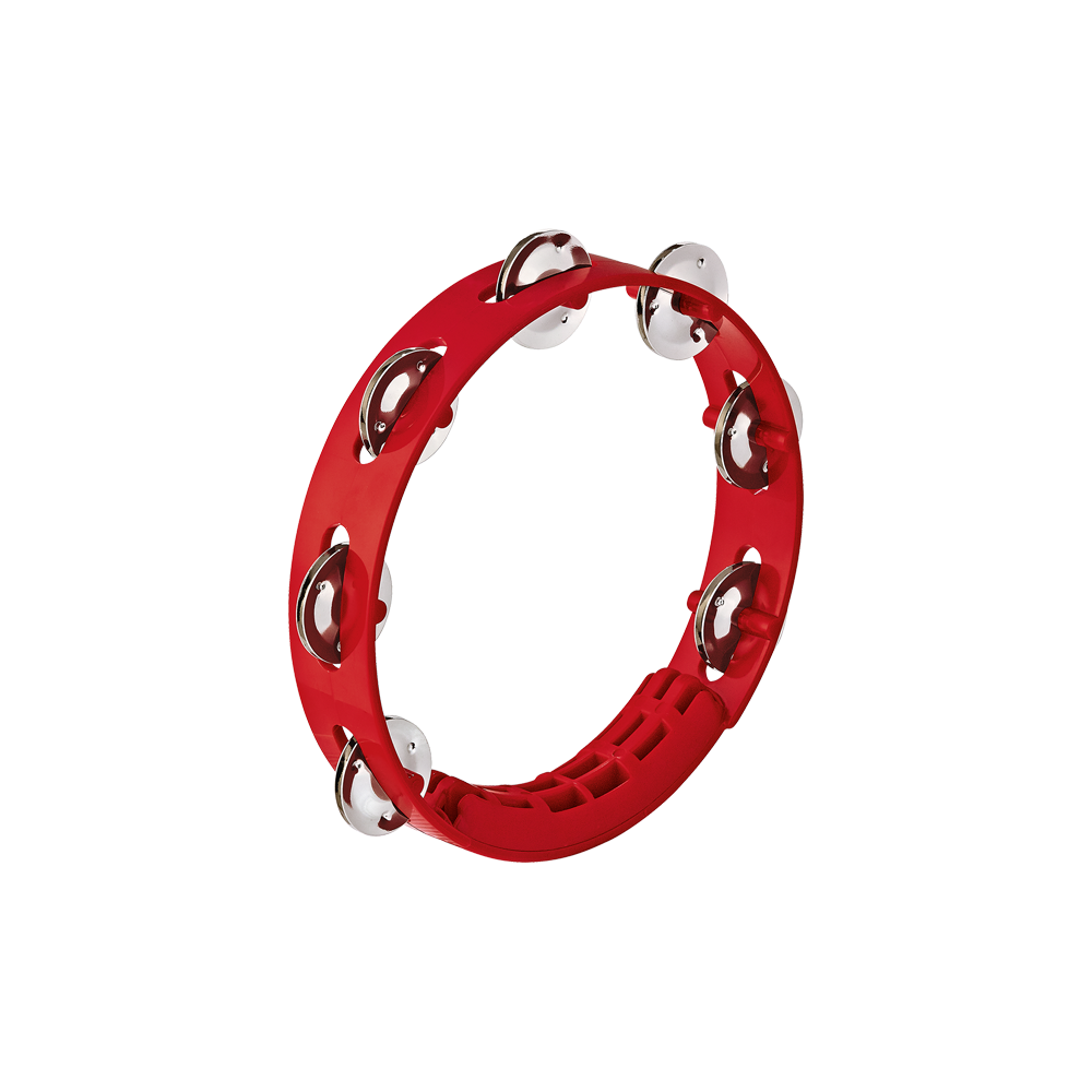 NINO49R Compact ABS Tambourin 8'', Red