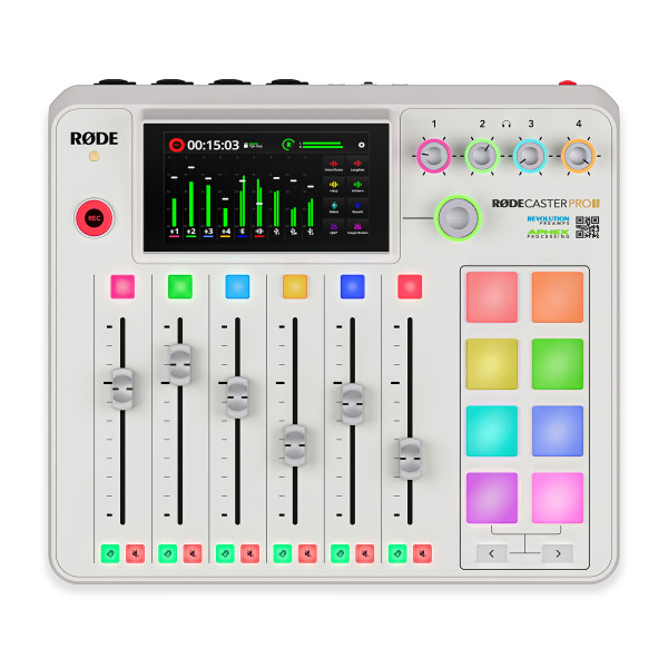 RODE RODECaster PRO II White Collection