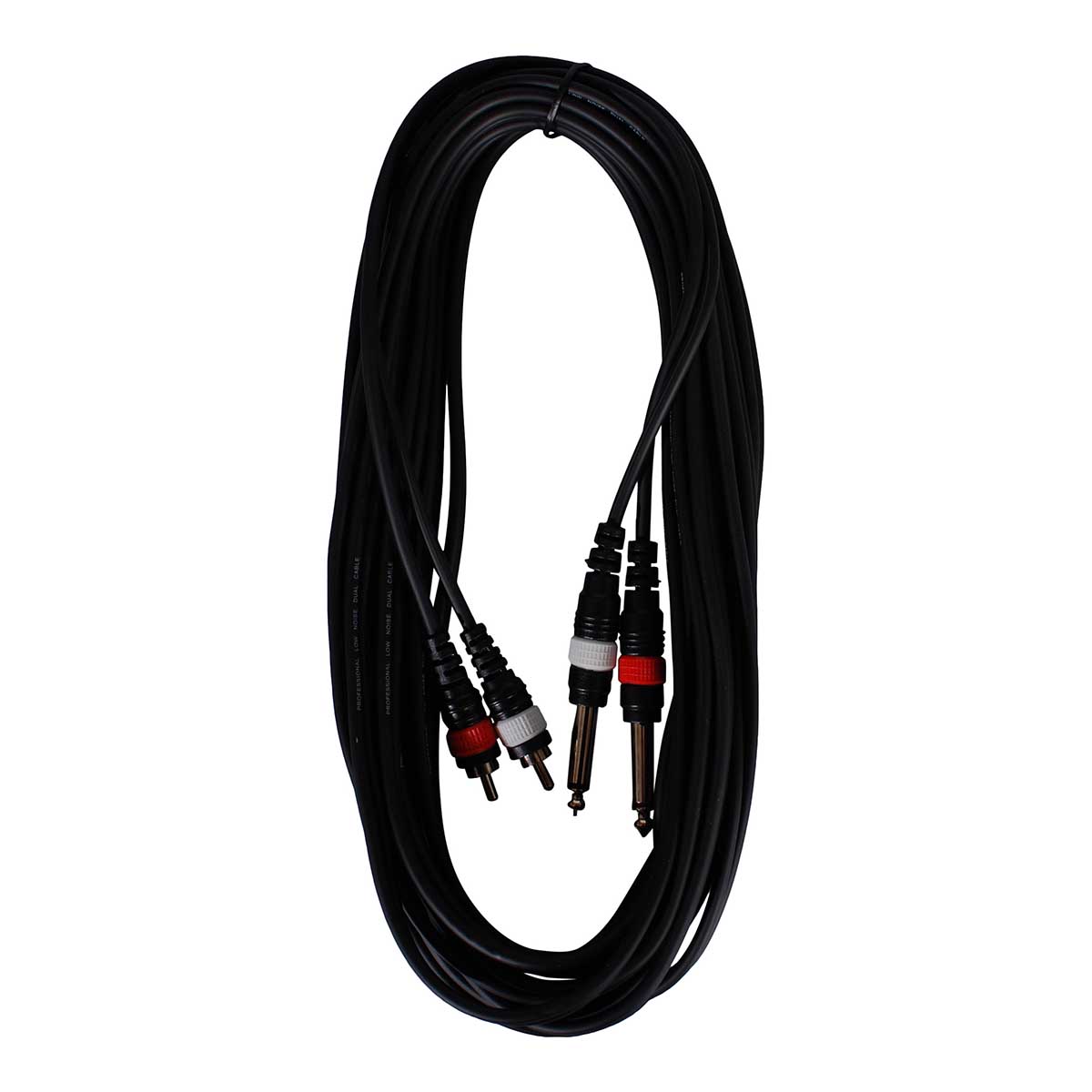 HiEnd 2 x Tele mono till 2 x RCA, 6 meter
