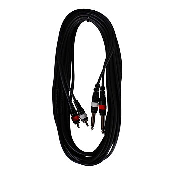 HiEnd 2 x Tele mono till 2 x RCA, 6 meter
