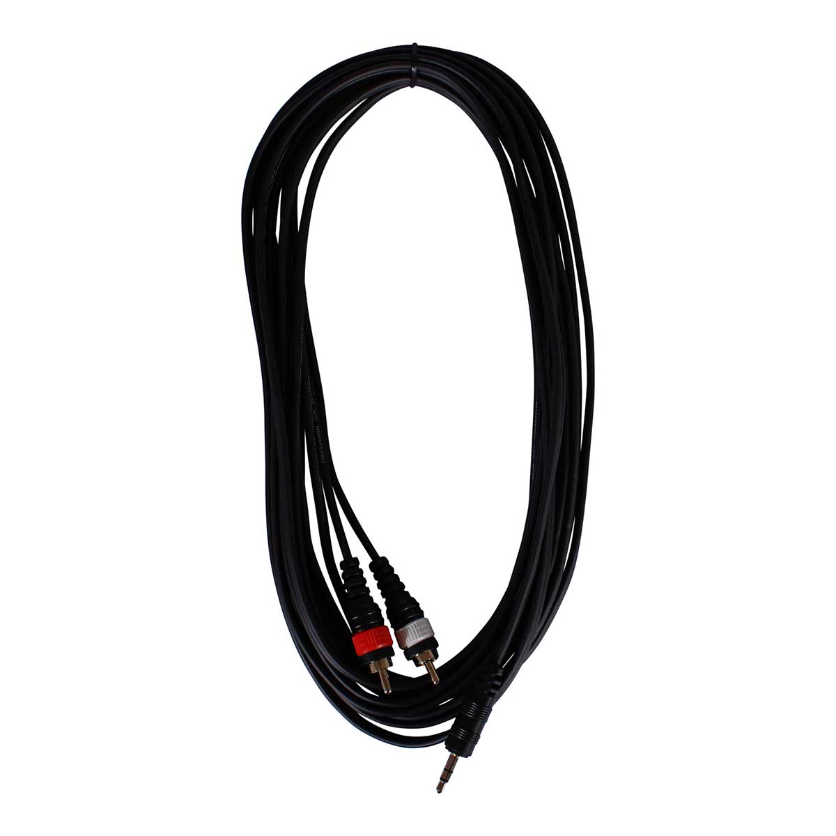 HiEnd Minitele (stereo) till 2 x RCA, 6 meter