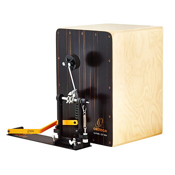 Ortega Stomp Box Cajon bundle, Analog Series STBCJ-BU