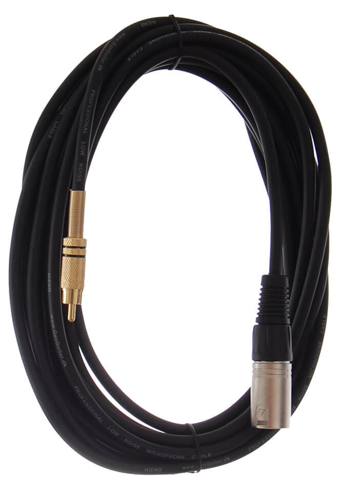 HiEnd XLR till RCA, 6&nbsp;meter