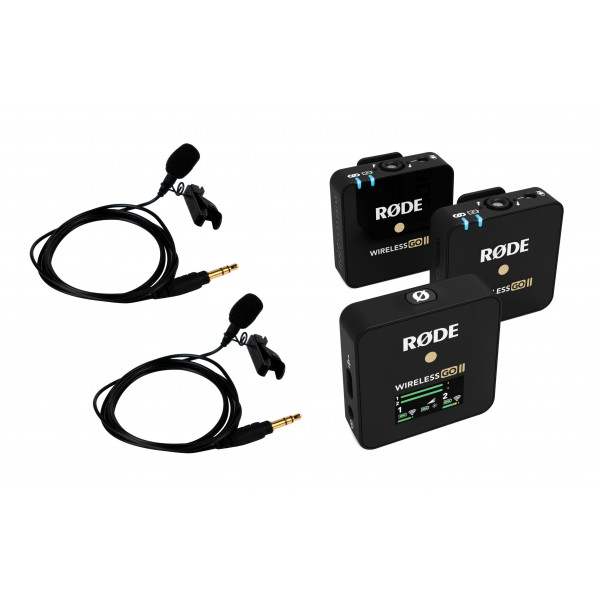 RODE WIRELESS GOII Bundle incl 2 x Lavalier GO