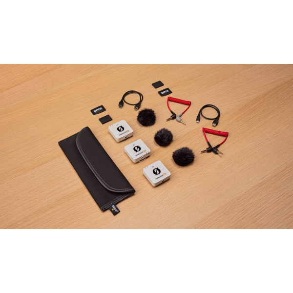 RODE Wireless ME DUAL WHITE Compact Wireless Mic System - 8