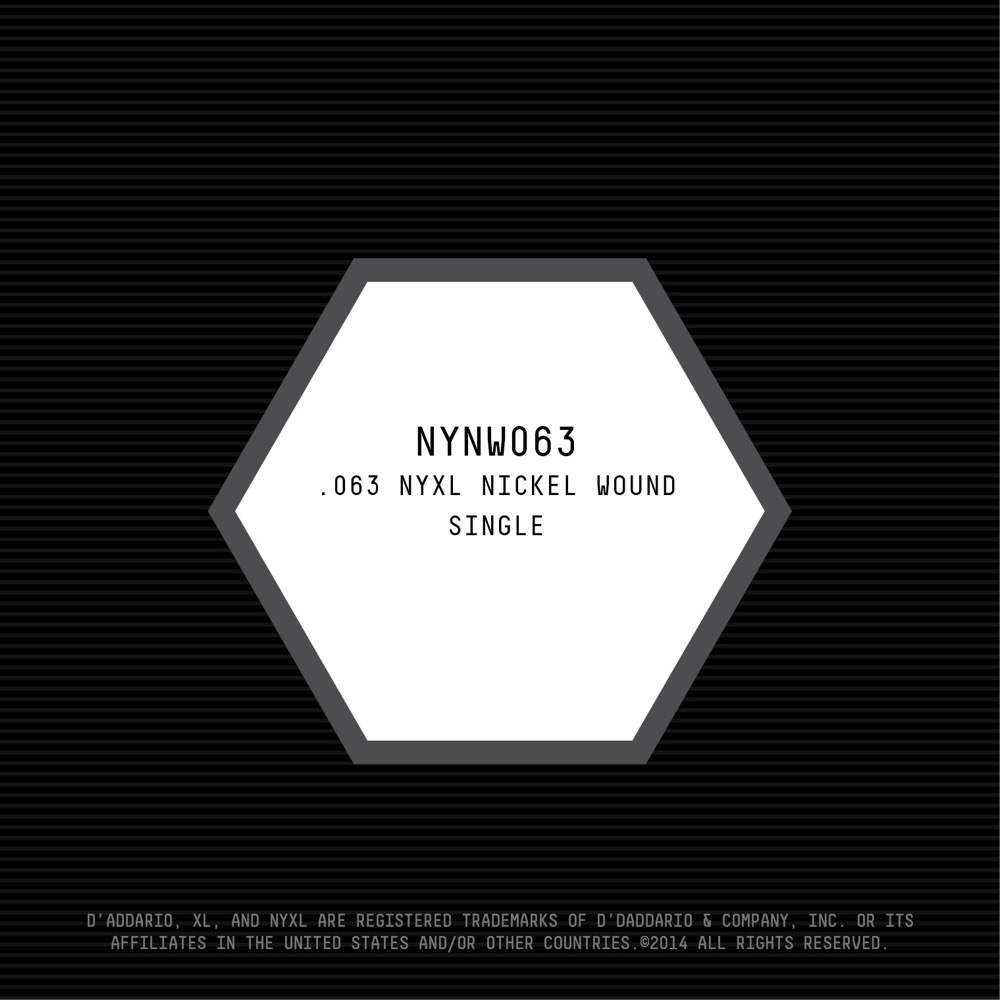 D'Addario NYNW063 - 2