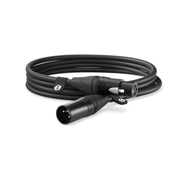 RODE XLR CABLE BLACK 3 Metres