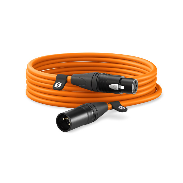 RODE XLR CABLE ORANGE 6 Meters