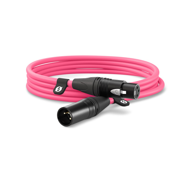 RODE XLR CABLE PINK 3 Meters