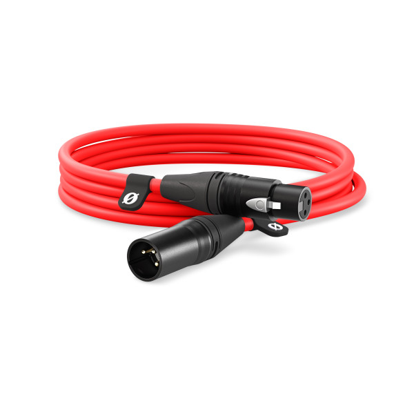 RODE XLR CABLE RED 3 Meters