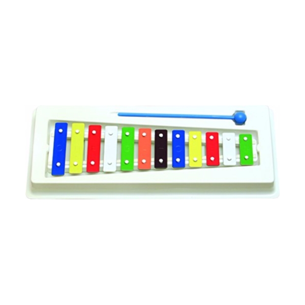 Goldon Metallophone 12 Coloured Bars