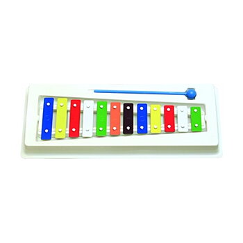Goldon Metallophone 12 Coloured Bars