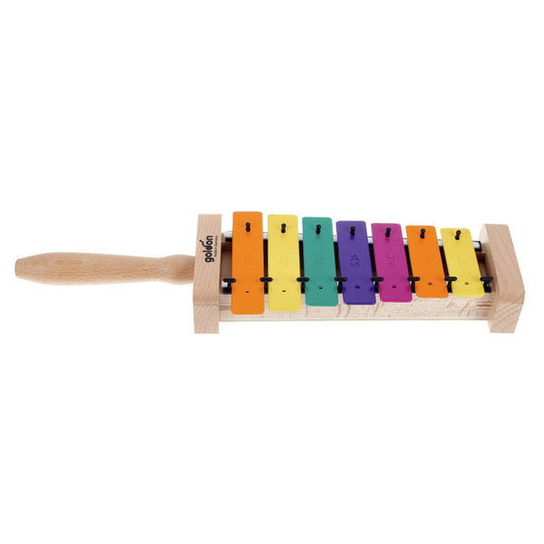 Goldon Metallophon 7 color (Match Boomwhackers) - pentatonic