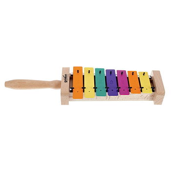 Goldon Metallophon 7 color (matchar Boomwhackers) - pentatonisk