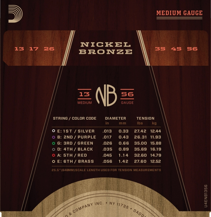 D'Addario NB1356 - 6