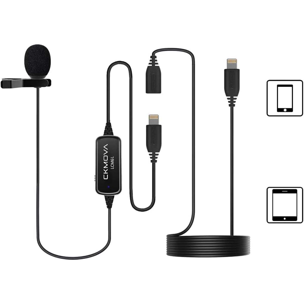 Ckmova LCM6L Microphone for iPhone/iPad