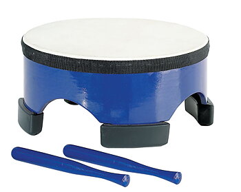 Planet Music Floor Drum 8" blue