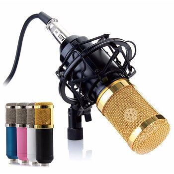 Fzone MB-800 Studio Condenser Mic - Blue