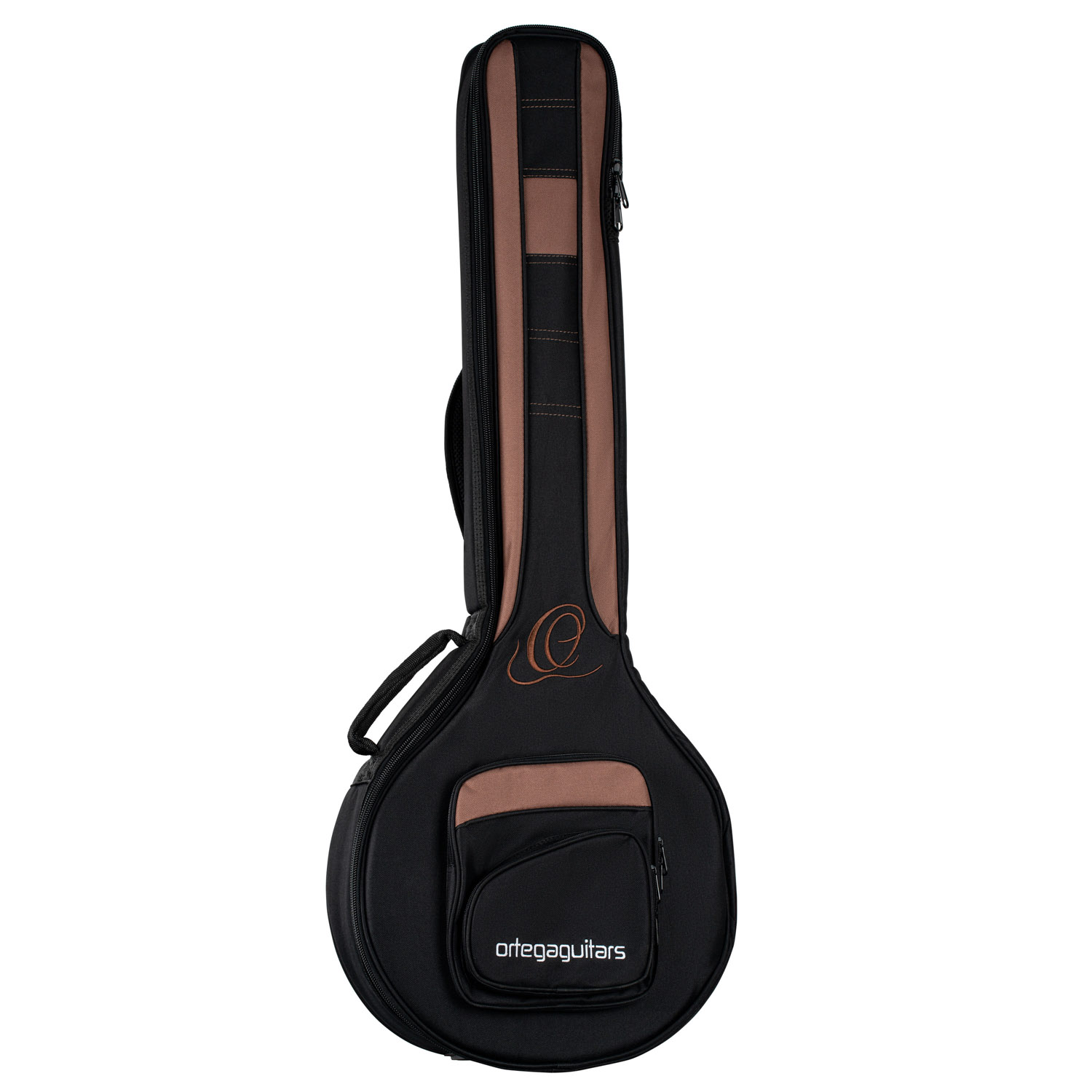 ORTEGA ONB-BJ Ortega Pro Series Banjo Bag, Brown/Black