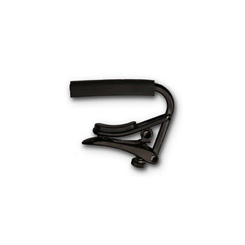 SHUBB Capo för stålsträngad gitarr. Svart C1K